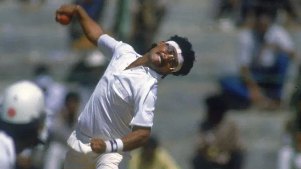 The day Indian spinner Narendra Hirwani created history with 16-wickets on Test debut